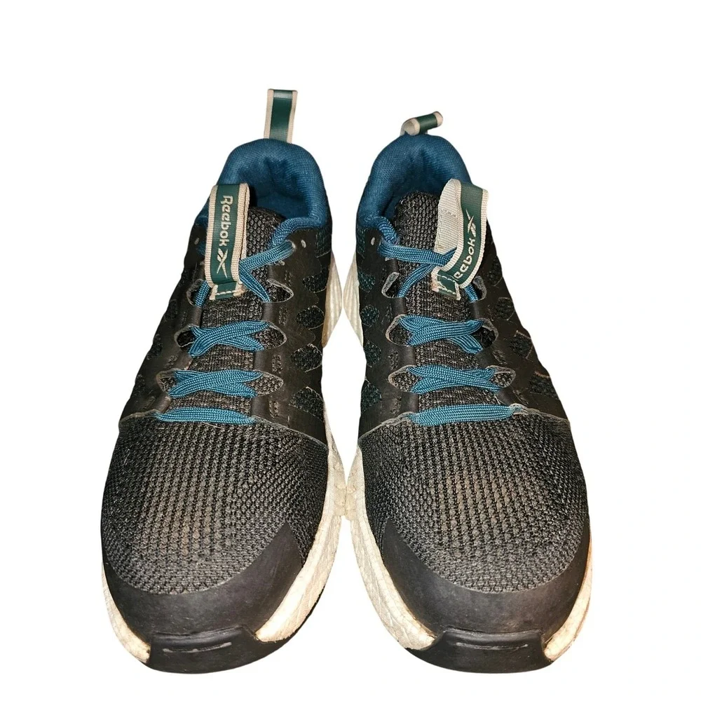 Safety Toe Composite Reebok Women's ASTM‎ F2413 18 Black Teal Athletic Shoes